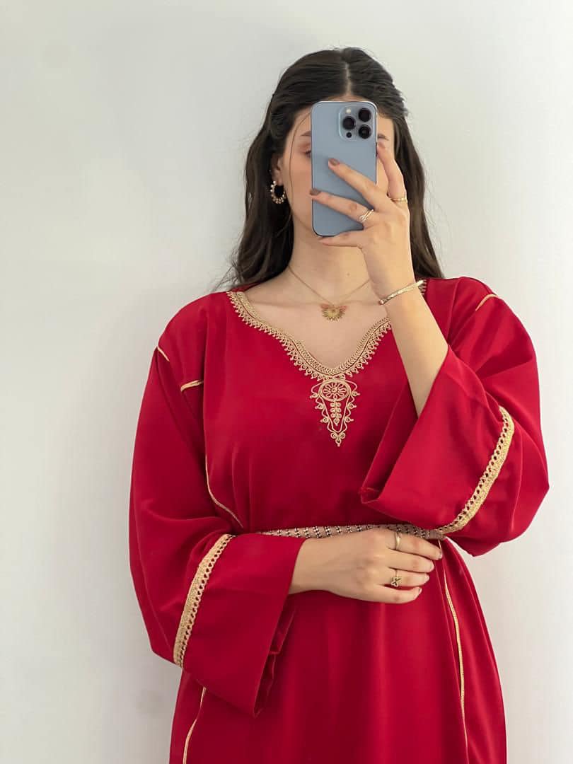 Embroidered Traditional Dress – Elegance & Comfort