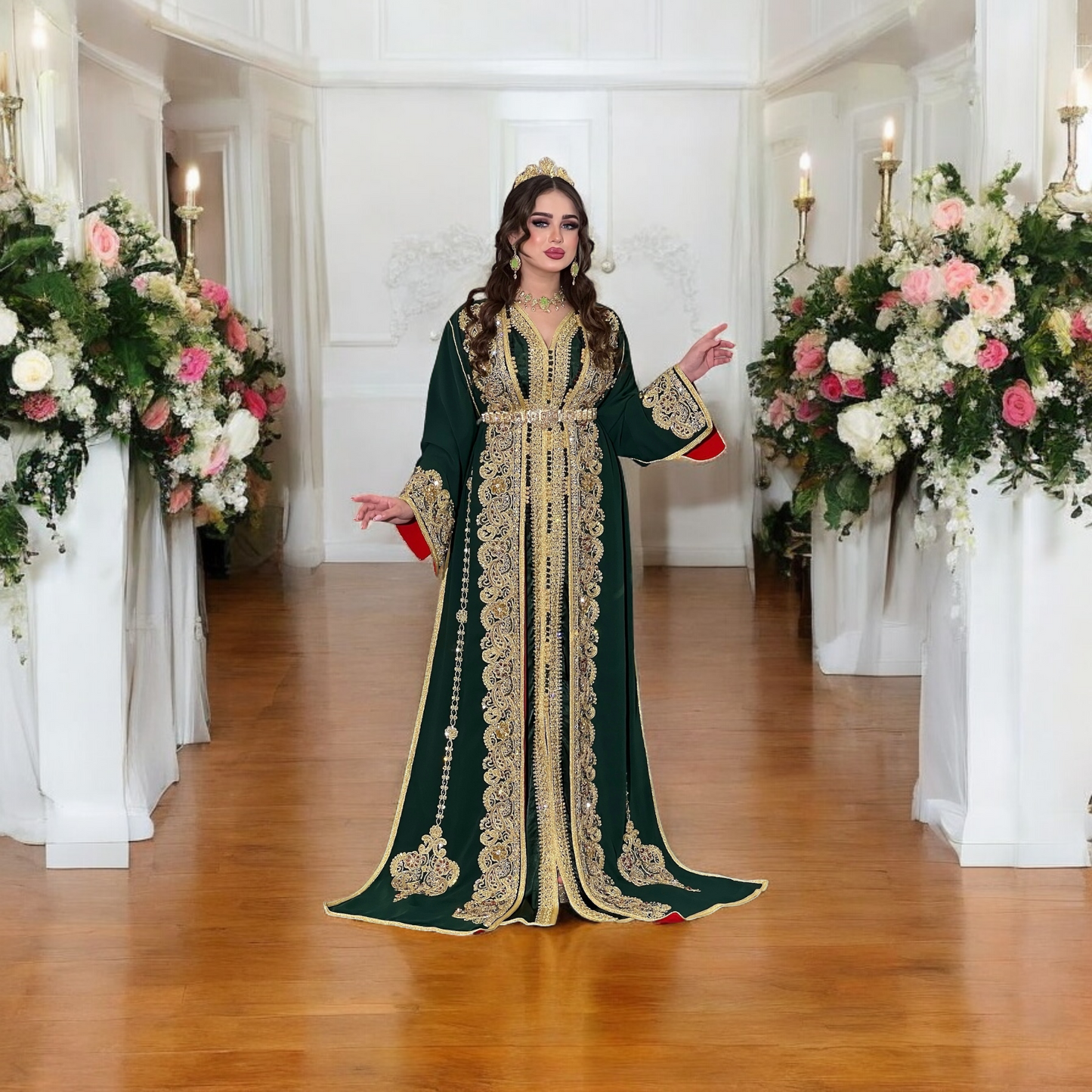 đ Caftan Takchita Prestige â LâArt de Briller en Grande Occasions