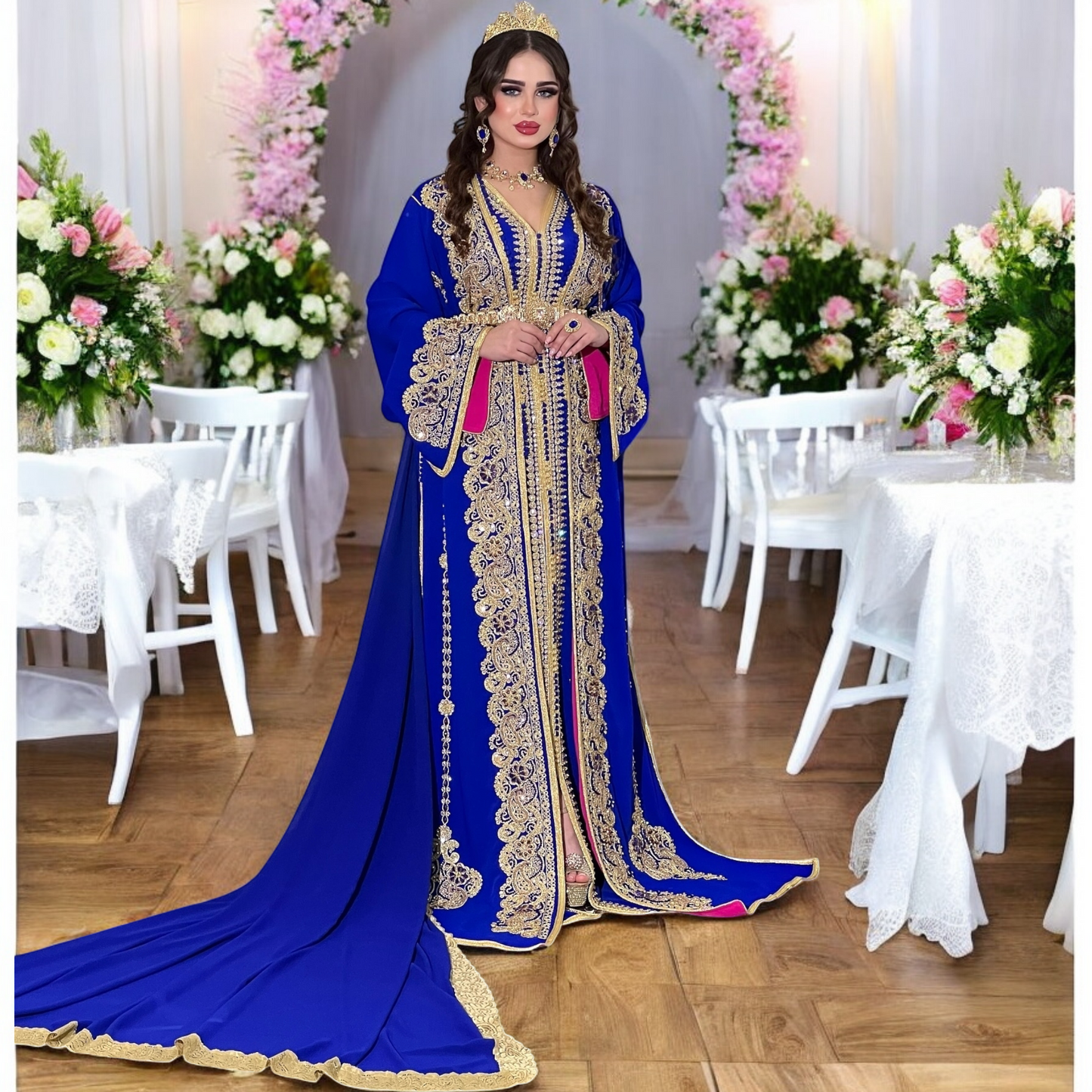 đ Caftan Takchita Prestige â LâArt de Briller en Grande Occasions