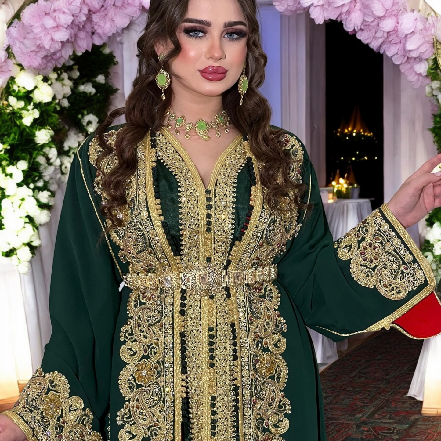 đ Caftan Takchita Prestige â LâArt de Briller en Grande Occasions