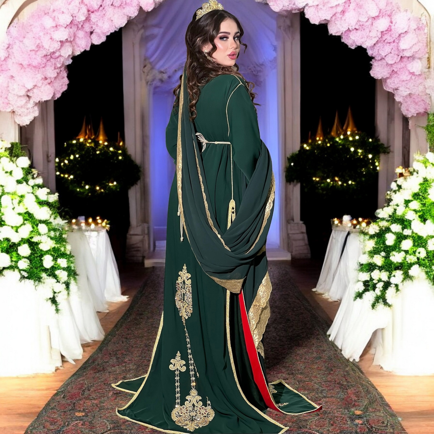 đ Caftan Takchita Prestige â LâArt de Briller en Grande Occasions