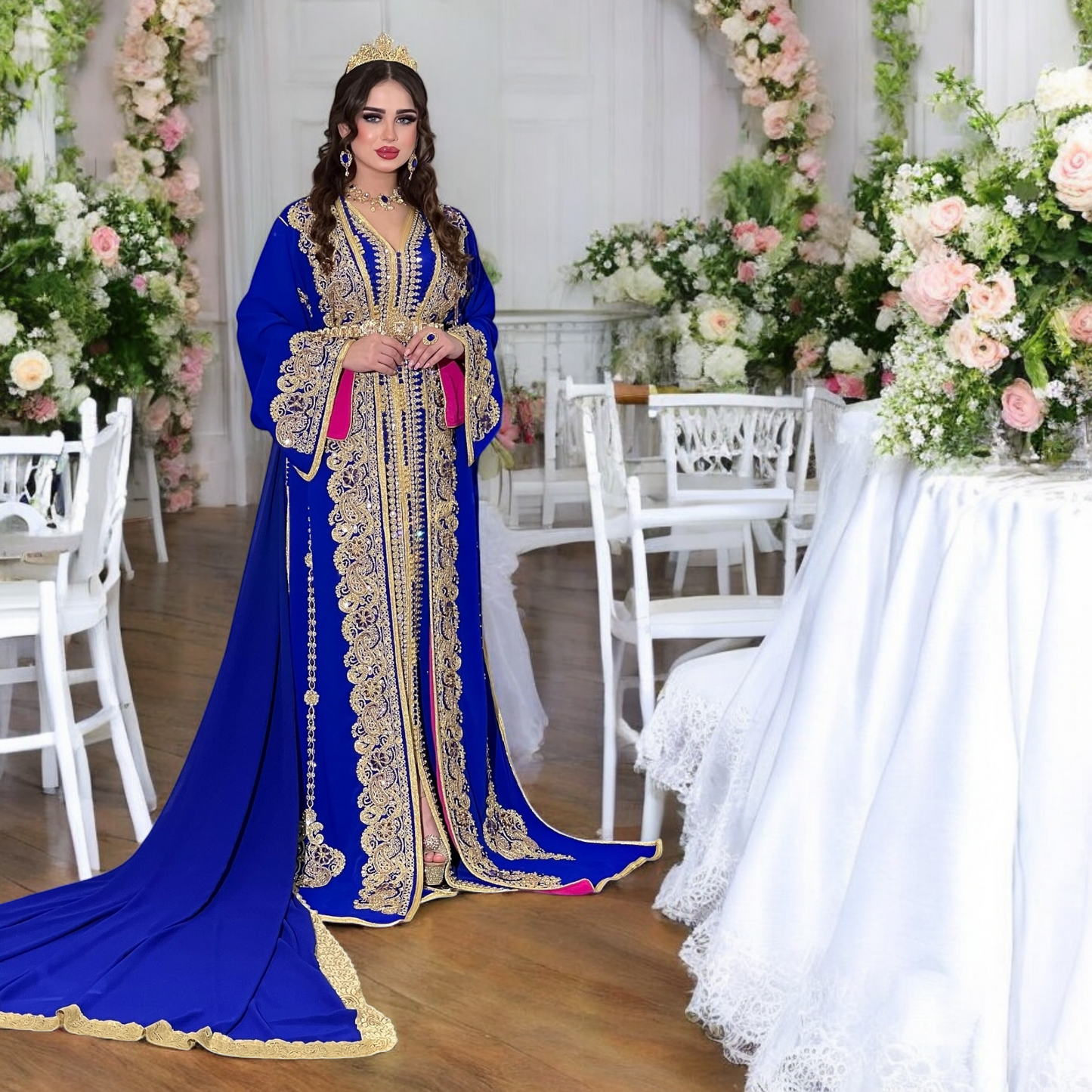đ Caftan Takchita Prestige â LâArt de Briller en Grande Occasions