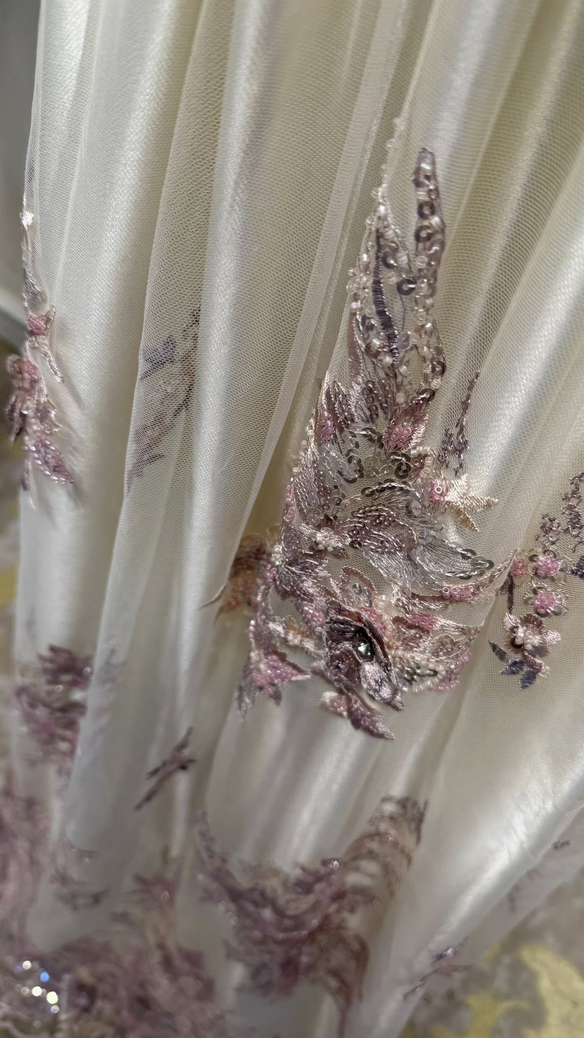 Blouza Oranaise Prestige – Éclat Rose Poudré & Or