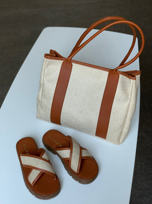 Collection été – Sacs & Sandales assortis