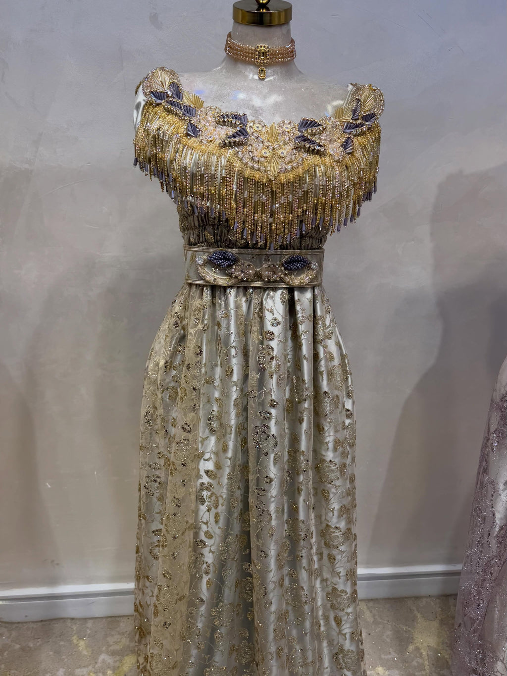 Blouza Oranaise Haute Couture – Élégance Royale &amp; Raffinement Oriental