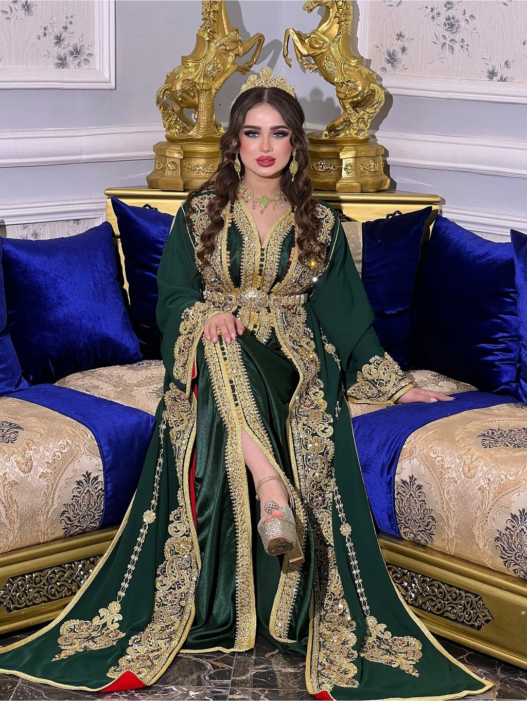 👑 Caftan Takchita Prestige – L’Art de Briller en Grande Occasions